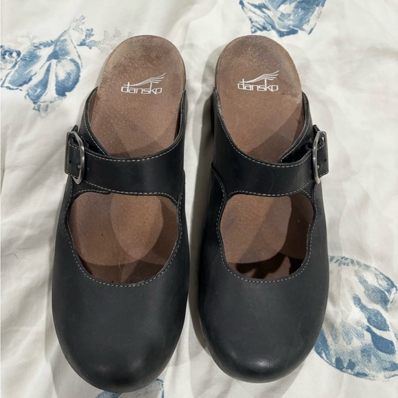 Dansko Black Martina Mule, Sz 41 - Picture 1 of 4